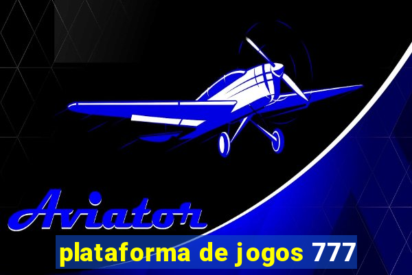 plataforma de jogos 777